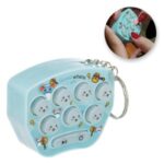 Consola ”Ghici unde Sunt” Bleu cu Soricei & Breloc 6x2x5cm