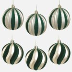 SET GLOBURI 6BUC SAMP-VERDE MAT 8CM