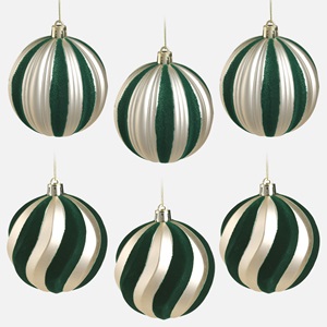 globuri-6buc-sampanii-mat-8cm-list-2.jpg SET GLOBURI 6BUC SAMP-VERDE MAT 8CM - Image 1