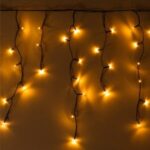 Instalatie de Lumini cu 500 de Becuri LED Interconectabila de Interior & Exterior 10m - Alb Extra Cald