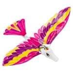 Unicorn Zburator Alb Aripi Colorate 40cm