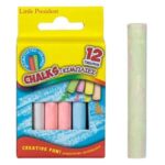 Creta Colorata Subtire 8cm Little President - 12buc