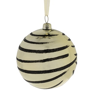ornament-brad-de-craciun-glob-auriu-model-leopard-cu-glitter-8cm-list.jpg Ornament Brad de Craciun Glob Auriu Model Leopard cu Glitter Ø8cm - Image 1