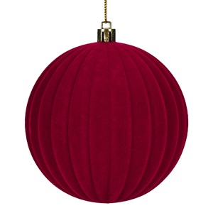 ornament-brad-de-craciun-glob-din-spuma-bordo-catifelat-cu-dungi-verticale-10cm-list.jpg Ornament Brad de Craciun Glob Bordo Catifelat cu Dungi Verticale Ø10cm - Image 1