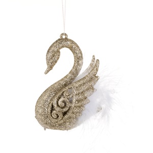 ornament-brad-de-craciun-lebada-bej-cu-glitter-pene-7.5x11cm-list.jpg Ornament Brad de Craciun Lebada Bej cu Glitter & Pene 7.5x11cm - Image 1
