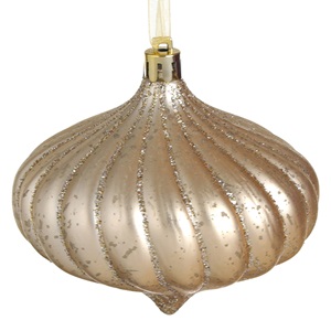ornament-decorativ-de-craciun-glob-onion-bej-sampaniu-cu-glitter-o10cm-list.jpg Ornament Decorativ de Craciun Glob Mercury Onion Bej Sampaniu cu Glitter Ø10cm - Image 1