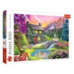 Puzzle Peisaj Idilic (500 de piese) - Trefl