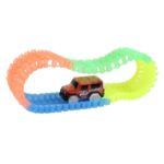 Pista de Curse Glow In The Dark & Masinuta - 56 piese