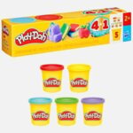 Set Plastilina Play-Doh Back To School 4+1 - Hasbro