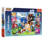 Puzzle Sonic (100 de piese) - Trefl