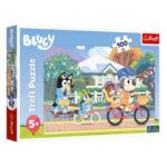 Puzzle Bluey cu 4 Caini (100 de piese) - Trefl