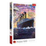 Puzzle Titanic cu Titluri Ziare (500 de piese) - Trefl