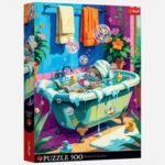 Puzzle Pisica in Cada (500 Piese) - Trefl