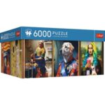 Puzzle 6 Art Works (6000 de piese) & Poster - Trefl
