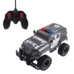 Masina Off Road de Politie cu Telecomanda Sunet & Lumina 1:14/ 27MHz