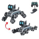 Jucarie Robot Caine cu Telecomanda Ceas & Sunet - 2.4GHz