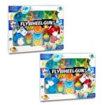 Set 2 Lansatoare cu 5 Titireze & 6 Discuri cu Lumina