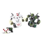 Set de Lupta cu 2 Roboti cu Telecomanda Lumina & Sunet