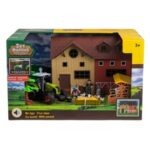 Set Ferma cu Hambar Tractor Accesorii Sunet & Lumina