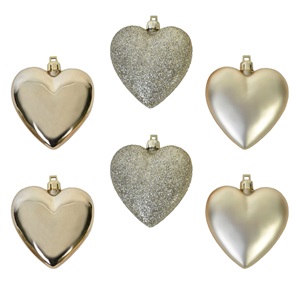 set-ornamente-de-craciun-inimi-bej-mat-stralucitoare-glitter-7cm-6buc-list.jpg Set Ornamente de Craciun Inimi Bej Mat Stralucitoare Glitter 7cm - 6buc - Image 1
