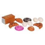 Set Alimente Artificiale din Plastic Mic Dejun - 11 piese