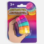 Jucarie Antistres Torsion Rainbow Circle