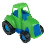 Tractor Jucarie Verde Albastru 18cm