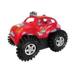Masina de Teren Rosie cu Rotire la 360° 11cm