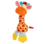 Zornaitoare Girafa cu Jucarie de Dentitie 10x5x20cm